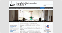 Desktop Screenshot of melanchthonkirche.de